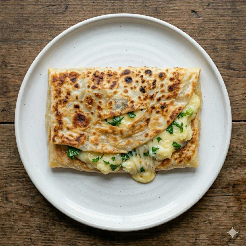 Patatesli Kaşarlı Gözleme