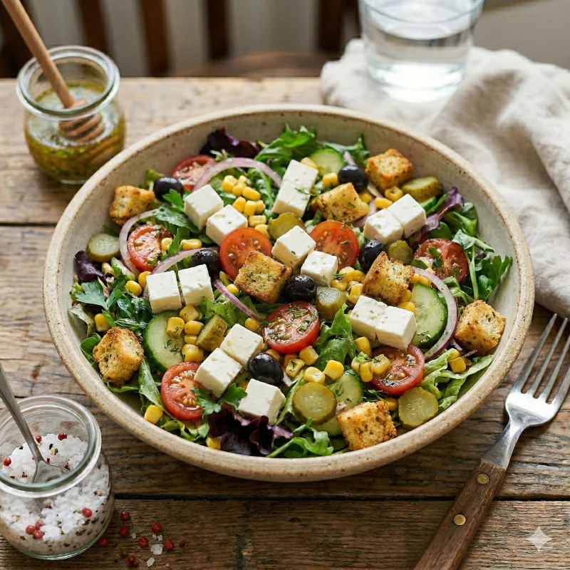 Peynirli Ege Salata