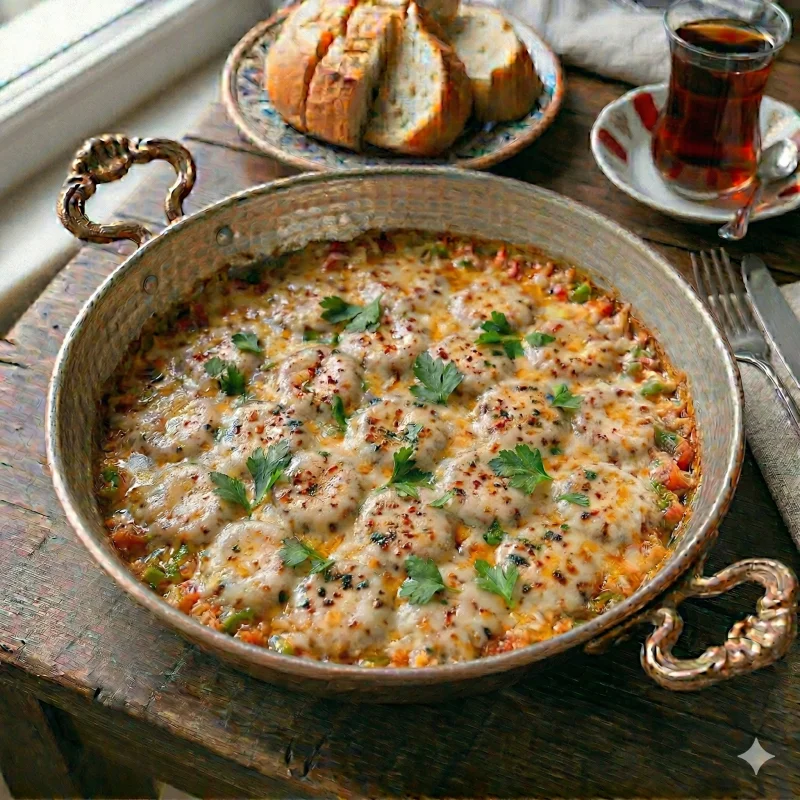 Kaşarlı Menemen