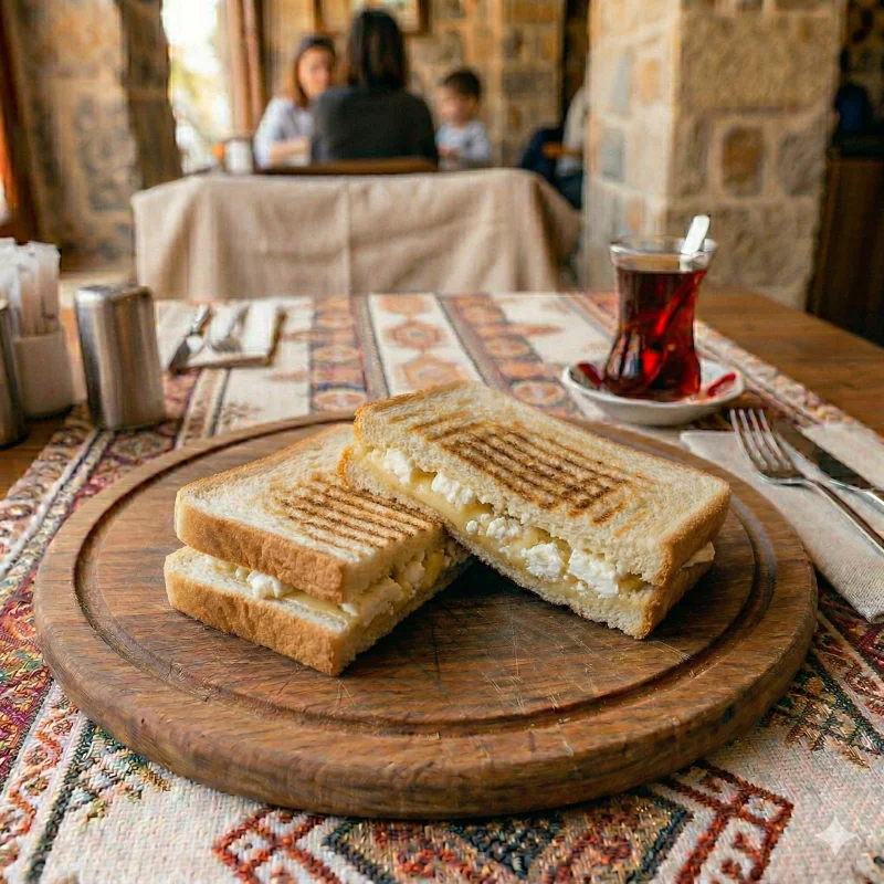 Beyaz Peynirli Tost