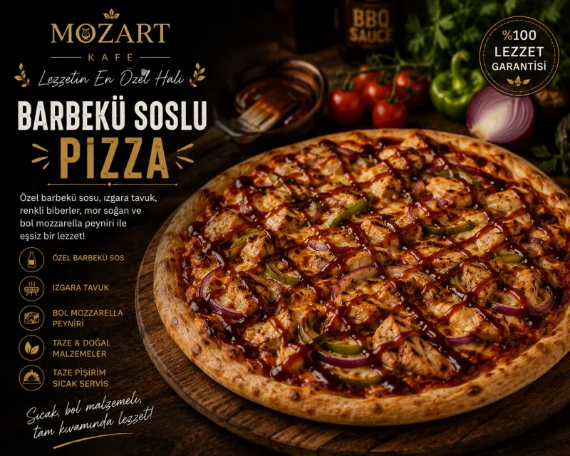 Pizza Barbekü Soslu